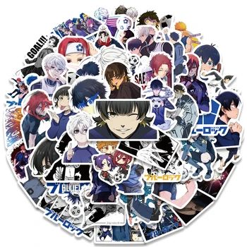 10/30/50pcs BLUE LOCK Nálepky Anime Isagi Yoichi Chigiri Hyoma Cartoon Obtlačky DIY Skateboard Notebook, Telefón Deti Nálepky Hračky