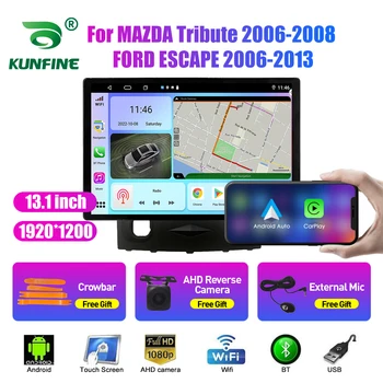 13.1 palcov autorádia Pre MAZDA Tribute FORD ESCAPE Auto DVD, GPS Navigácie Stereo Carplay 2 Din Strednej Multimediálne Android Auto