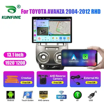 13.1 palcov autorádia Pre TOYOTA AVANZA 2004 2005-2012 Auto DVD, GPS Navigácie Stereo Carplay 2 Din Strednej Multimediálne Android Auto