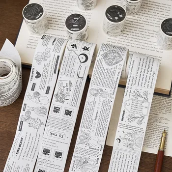 1pcs/1lot Dekoratívne Samolepiace Pásky Rozprávka, Film, Papier, Dekoratívne Scrapbooking DIY Papier Japonský Nálepky