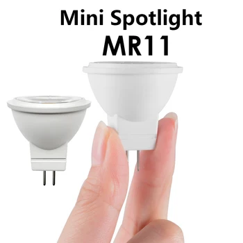 4-20PCS Mini LED COB Pozornosti MR11 GU4 12V 3W High Svetla Teplé Biele Svetlo Vhodné pre kuchyňa den Nahradenie 20W 50W Halogen