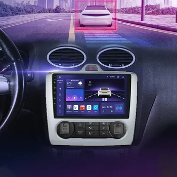 Android autorádio pre Ford Focus 2 Mk2 2004-2008 2009 2010 2011 CarPlay Auto GPS 2din Autoradio Multimediálny Dotykový Displej Prehrávač
