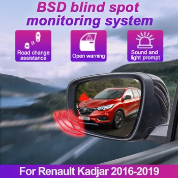 Auto Spätné Zrkadlo Blind Spot Monitoring Systému BSD BSA BSM Radar Parkovací Senzor Pomáhať pri Zmene jazdného Pruhu Pre Renault Kadjar 2016-2019