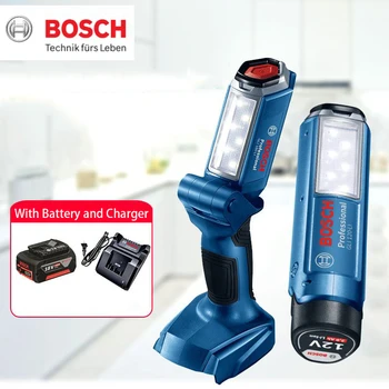 Bosch GLI180 -18V Li LED Lampa so Batérie Nabíjateľné Silné Svetlo, Blesk, Auto Opraviť Osvetlenie Svetlo
