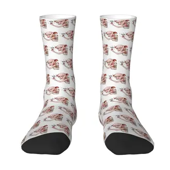 Cool Mužov Dobby Šaty Ponožky Unisex Breathbale Teplé 3D Vytlačené British Fantasy Fiction Posádky Ponožky