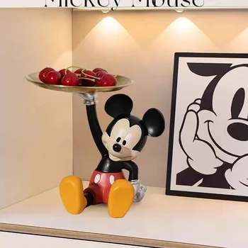 Disney Kawaii Cartoon Mickey Mouse Zásobník Ozdoby Obrázok Domov Komfortná Obývacia Izba, Spálňa, Tv Skrinka Roztomilý Dekorácie Prítomný