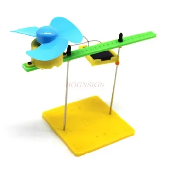 fyzické Slnečnej energie experiment Vietor leaf hračka kit DIY model tvorby Detí Palác montáž Ručné triedy