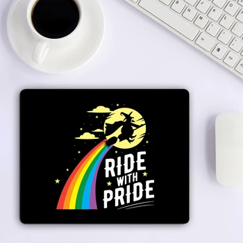 Gay, Lesbian lesbičiek, homosexuálov Dúhový Pride Malé Podložku pod Myš, Počítač, Herné Doplnky Klávesnice Myši Mat Notebook Stôl Pad PC Gamer Mousepad