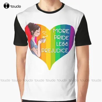 Jane Austen ' S Pride Čaj (2021) Grafické T-Shirt Vlastné Aldult Teen Unisex Digitálna Tlač Tee Košele Vianočný Darček Xs-5Xl