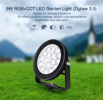 MiboxerZigbee 3.0 RGB+SCS LED Záhradné Svetlo 6W/9W/15W/25W Vonkajšie Nepremokavé IP66 Smart Jardin Záhradné Dekorácie AC110V-220V