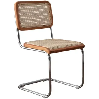 Nordic domov jedálenské stoličky, kancelárske stoličky, reštaurácia, hotel, operadlo, kreslo, z nehrdzavejúcej ocele ratan stoličky
