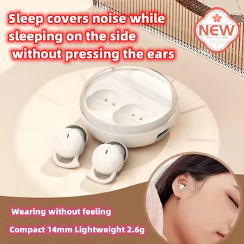 Nové Q26 Spánku Slúchadlá Mini Malé Bezdrôtové Bluetooth Slúchadlá Redukcia Šumu Slúchadlá In-Ear Neviditeľné Spanie Slúchadlá Dary