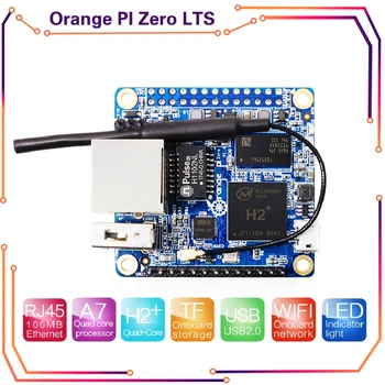 Orange PI Nula LTS 512MB+Expansion Board+Čierna Prípade, Mini Jednej Palube Nastaviť OPI10