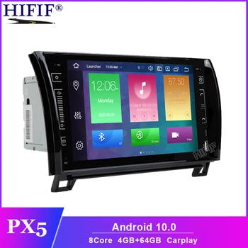 PX5 IPS Octa-Core Android 10 autorádia GPS Navigácie, Centrálneho Multimediálne pre Toyota Sequoia Tundra 2007 2008 2009 2010 2011 2012