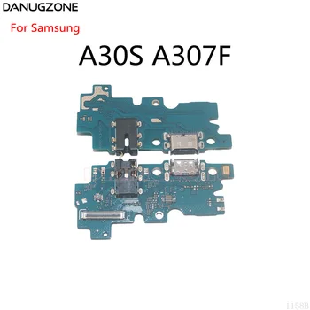 Pôvodný Pre Samsung Galaxy A30S A307F SM-A307F USB Nabíjací Dok Port Zásuvka Jack Konektor pre Nabíjanie Rada Flex Kábel S ic