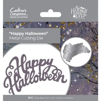 Rezanie kovov Umiera šťastný Halloween die nastaviť Pre DIY Zápisník Rezanie Die Papier Karty Embosované Plavidlá Zomrieť