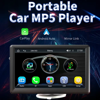 Univerzálny 7inch Auto Carplay Rádio Multimediálne Video Karta Bluetooth Vloženie Hosť Bezdrôtový Android Dotykový Displej Auto MP5 Prehrávač