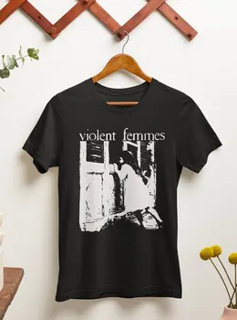 Vintage Násilné Femmes T-shirt Rockovej Hudby Tričko v Blistri