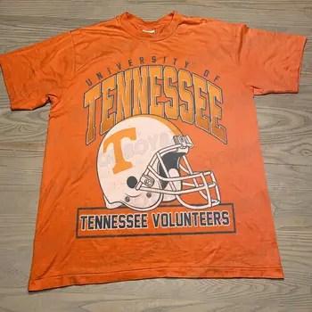 Vintage Tennessee# Dobrovoľníkov 90. rokov Orange Tee Tričko, Športové Tričko Unisex HL6495
