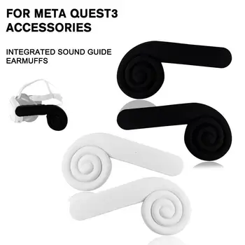 VR chrániče sluchu pre Meta Quest 3 Silikónové Zníženie Hluku chrániče sluchu Rozšírené Zvuk slúchadlové chrániče Sluchu pre Quest 3 Headset VR Príslušenstvo