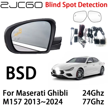 ZJCGO Auto BSD Radarový Výstražný Systém Blind Spot Detection, Bezpečnosti Jazdy Upozornenie pre Maserati Ghibli M157 2013~2024