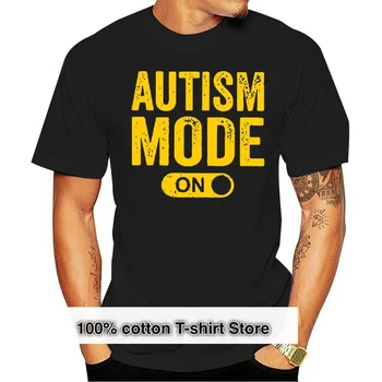 Zákazku Najlepšie Autizmus Režime Na pánske Tričko Kawaii Pekné T-Shirt Muž Slnečného svetla Plus Veľkosti Mužskej Tee Košele Pre Mužov Pop Top Čaj